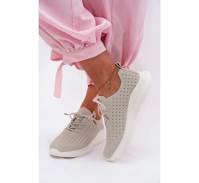 Otevřené dámské sportovní tenisky šedé Heressa Otevřené dámské sportovní tenisky šedé Heressa