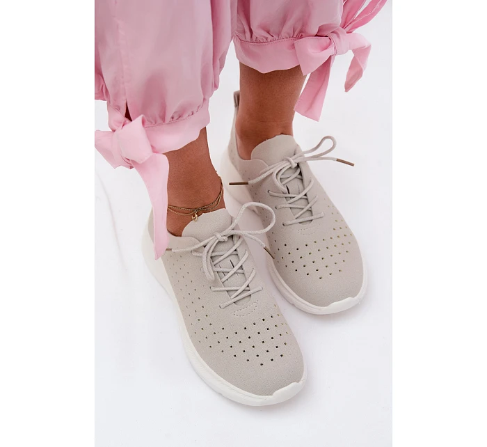 Otevřené dámské sportovní tenisky šedé Heressa Otevřené dámské sportovní tenisky šedé Heressa