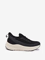 Pánské Sportovní Boty Textilní Slip-Ons Na Platformě Kobbo 102421 Černé
