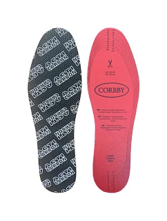 CORBBY ACTI WORK Vložky s granulovaným uhlím na řezání 36-46