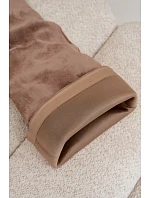 Dámské kozačky na podpatku Khaki Corly