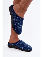 Dámské pantofle s vzorem Inblu ET000041 Tmavě modré Dámské pantofle s vzorem Inblu ET000041 Tmavě modré