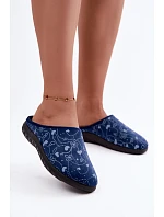 Dámské pantofle s vzorem Inblu ET000041 Tmavě modré Dámské pantofle s vzorem Inblu ET000041 Tmavě modré
