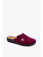 Dámské domácí pantofle model 22359902 bordó - Inblu Dámské domácí pantofle model 22359902 bordó - Inblu