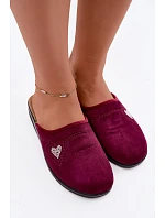 Dámské domácí pantofle model 22359902 bordó - Inblu Dámské domácí pantofle model 22359902 bordó - Inblu