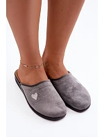 Dámské domácí pantofle model 22359909 šedé - Inblu
