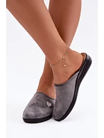 Dámské domácí pantofle model 22359909 šedé - Inblu