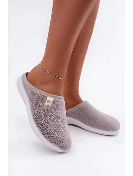 Dámské domácí pantofle model 22368059 šedé - Inblu