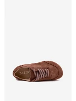 Barefoot tenisky z přírodního semiše Zazoo N1422 hnědé Barefoot tenisky z přírodního semiše Zazoo N1422 hnědé