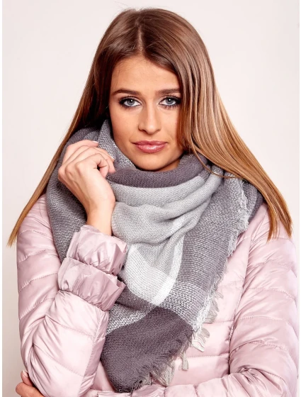 Šátek AT CH 171201.11 tmavě šedý Šátek AT CH 171201.11 tmavě šedý