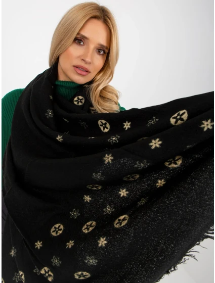 Dámský šátek AT CH 23502 1.51 černý Dámský šátek AT CH 23502 1.51 černý