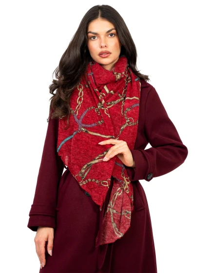 Chustka AT CH model 21997461 czerwony - FPrice