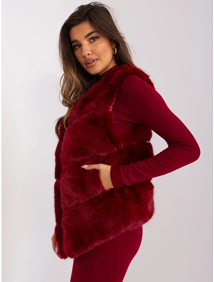 Kamizelka AT KZ model 18997381 bordowy - FPrice