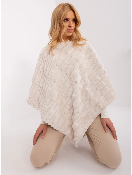 Poncho AT  ecru model 19367683 - FPrice