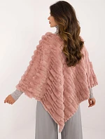 Pončo AT PN 2347.88 tmavě růžové