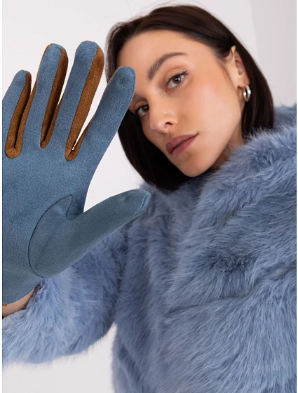 Rękawiczki AT RK model 19069168 szaro niebieski - FPrice