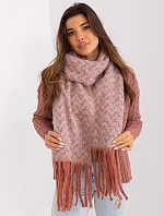 Šála AT SZ 23125.75 tmavě oranžová