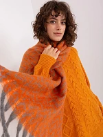 Šála AT SZ 23125.75 světle oranžová