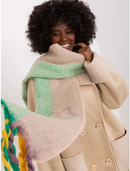 Szalik AT SZ model 19341444 beżowy - FPrice