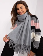 Šála AT SZ 23185.73P tmavě šedá