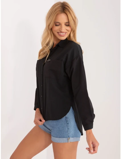 BA KS 0317 košile.76 černá BA KS 0317 košile.76 černá