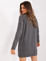 Šaty BA SK 8012 1.66P tmavě šedá