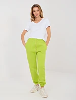 Tepláky CLM DR 1107.98 limetkově zelená