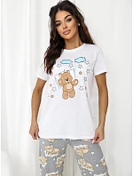 Pyžamo CLM PI 1581.09 šedé Pyžamo CLM PI 1581.09 šedé