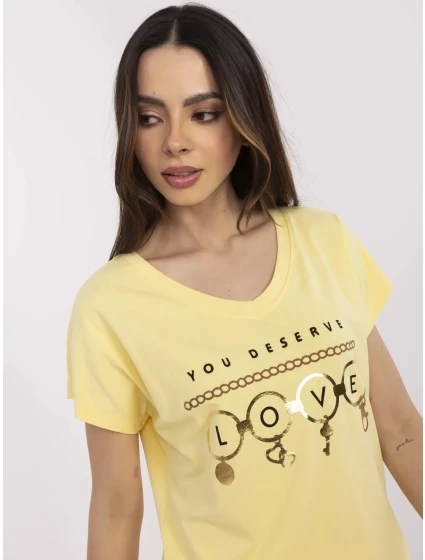 Tričko CLM TS 1729.86 žluté Tričko CLM TS 1729.86 žluté