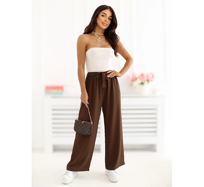 Kalhoty CS SP XYS3649.95 tmavě hnědé Kalhoty CS SP XYS3649.95 tmavě hnědé