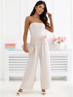 Kalhoty CS SP XYS3649.95 světle béžové