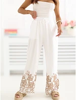 CS SP kalhoty YH78122.01 ecru