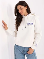 Mikina D10600BI02420T bílá