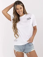 Tričko D12022AC02705A bílé a růžové