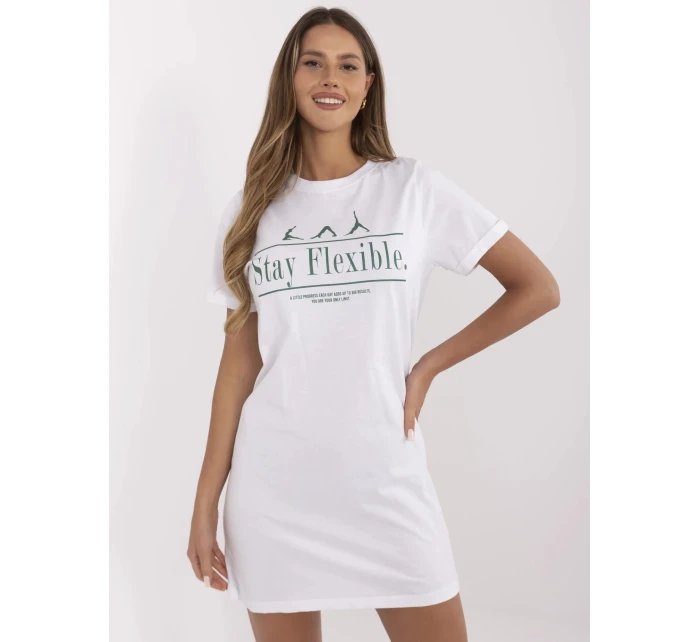 Šaty D12063M02382C bílé Šaty D12063M02382C bílé