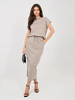 Sukně D12127M50254A tmavě lila