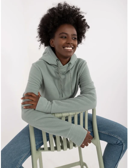 Mikina D20005M02627B1 pistácie Mikina D20005M02627B1 pistácie