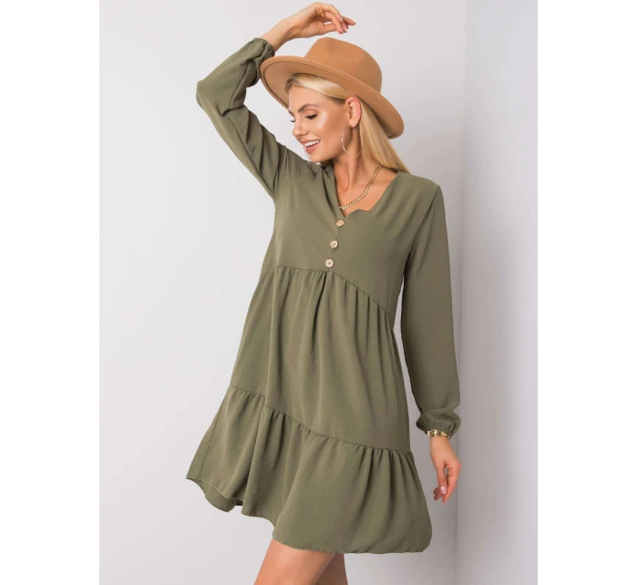Šaty D50010F30264A khaki Šaty D50010F30264A khaki