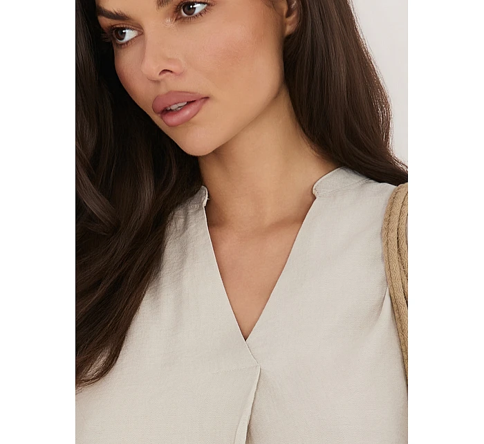 Halenka D60103M11235B2 světle béžová Halenka D60103M11235B2 světle béžová