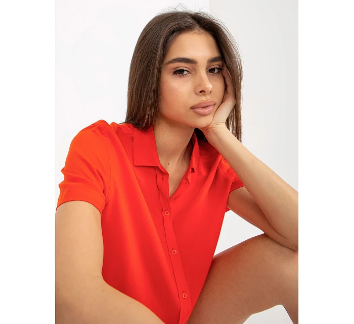 Halenka D73761M11063B oranžová Halenka D73761M11063B oranžová