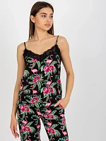 Halenka D73771M11059A černá a zelená