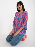 Dámská halenka D73771M11062C růžová - FPrice