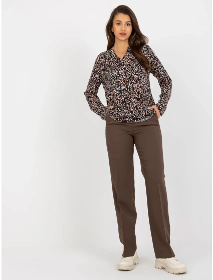 Halenka D73771M11081A černá a béžová Halenka D73771M11081A černá a béžová