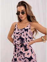 Šaty D73771M30250A tmavě modré