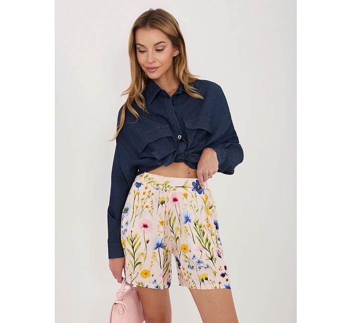 Šortky D73771M62489KD světle růžové Šortky D73771M62489KD světle růžové