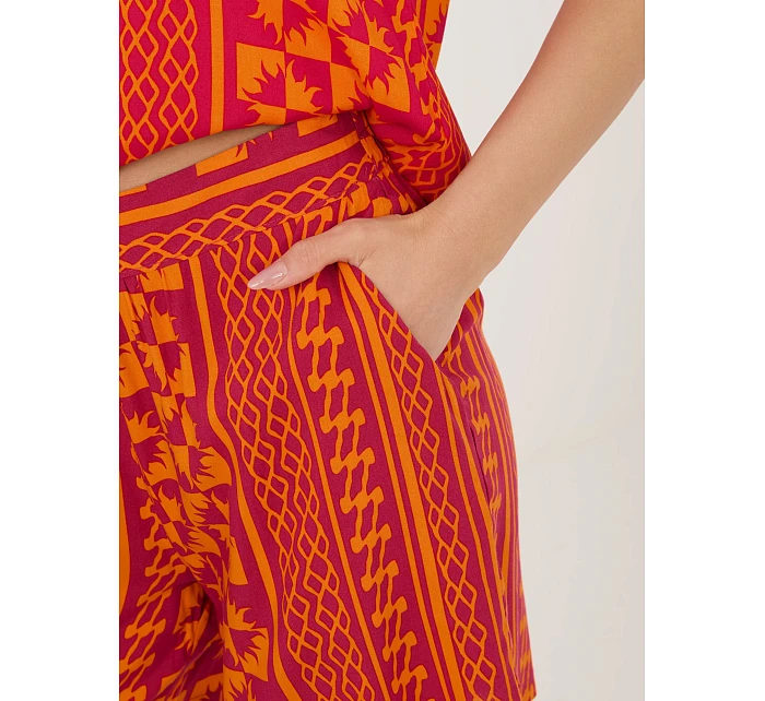 Šortky D73771M62489KD oranžová Šortky D73771M62489KD oranžová