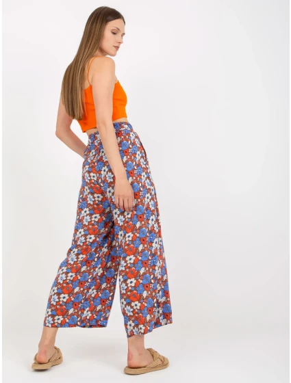 Kalhoty D73781M62237A hnědé Kalhoty D73781M62237A hnědé