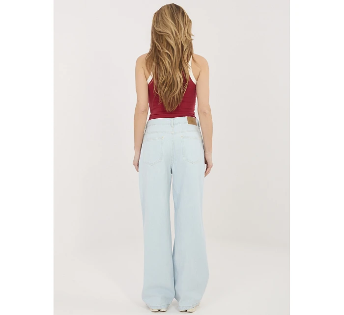 Kalhoty D80033BB62629L221 světle modré Kalhoty D80033BB62629L221 světle modré