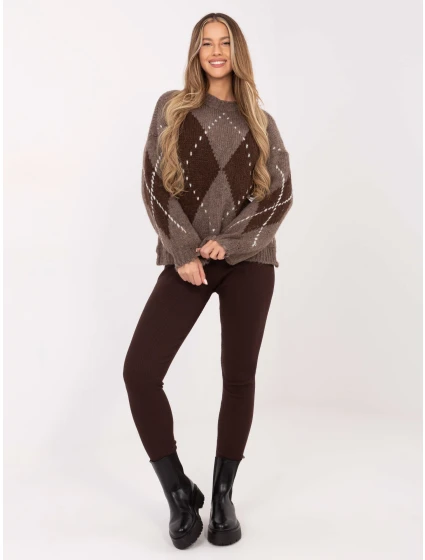 Legíny D93050Z62285A tmavě hnědé Legíny D93050Z62285A tmavě hnědé