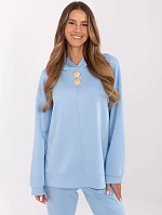 Mikina DHJ BL 20510.68 světle modrá